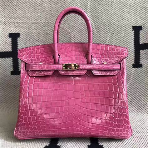 hermes tasche birkin bag krokodilleder|hermes crocodile bag.